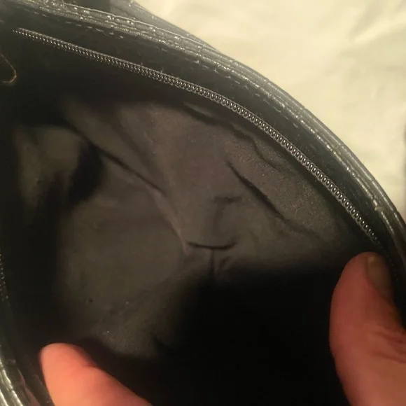 Unbranded Vegan Leather Purse Crocodile Print W Perfect Pockets &Built In Wallet - Picture 9 of 16